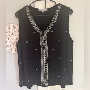 Daniel Rainn Tank XL Black/white